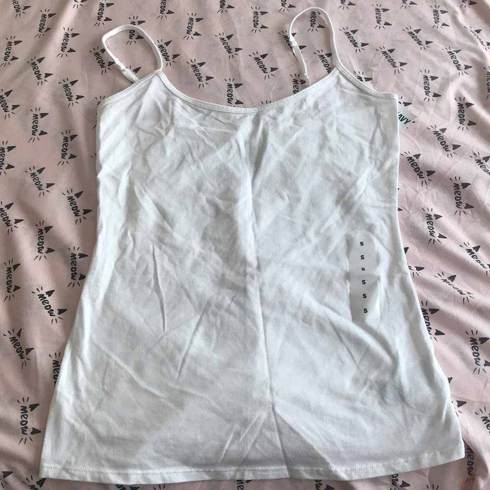 White tank top